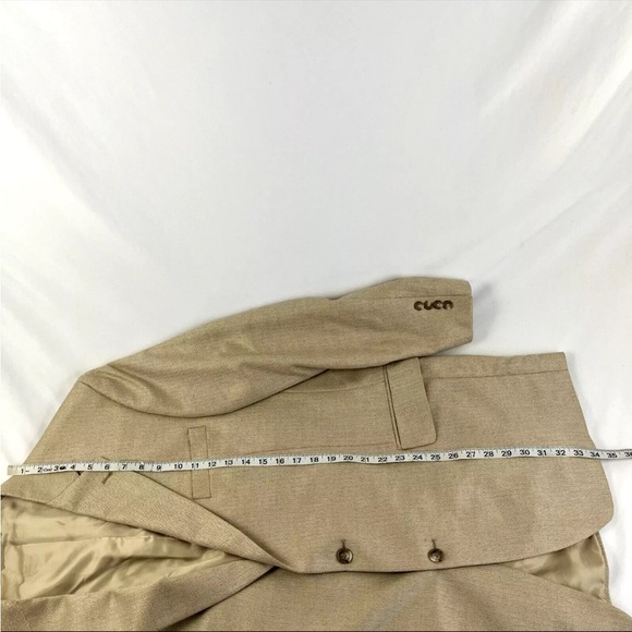 Mens Jos. A. Bank Silk Camel Hair Tan Blazer Sport Coat Jacket Sz 46L Tan - Picture 7 of 10